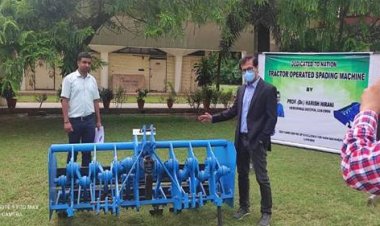 सीएसआईआर ने बनाई  मॉडर्न स्पेडिंग मशीन, ईंधन की लागत में आएगी कमी