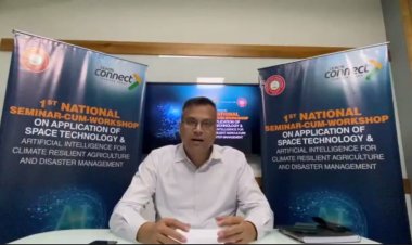 कृषि और आपदा प्रबंधन मे एआई, स्पेस और जीआईएस तकनीक का उपयोग जरूरी