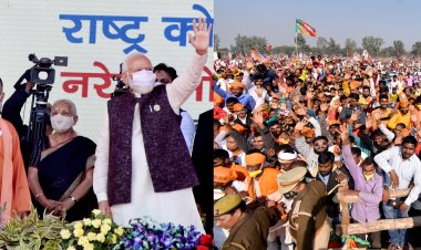 प्रधानमंत्री ने गोरखपुर स्थित हिंदुस्तान फर्टिलाइजर प्लांट समेत करीब दस हजार  करोड़ की परियोजनाओं का लोकार्पण किया