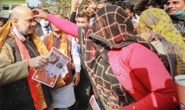 कोरोना प्रतिबंधों का असर, अमित शाह समेत बड़े भाजपा नेता घर-घर प्रचार अभियान में जुटे