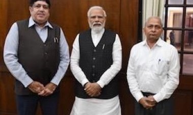 इफको अध्यक्ष ने प्रधानमंत्री से मुलाकात कर इफको के प्रदर्शन और नैनो यूरिया पर जानकारी दी