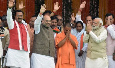 भाजपा का शक्ति प्रदर्शन समारोह होगा योगी आदित्यनाथ का शपथ ग्रहण