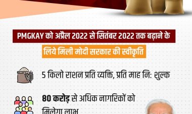 प्रधानमंत्री गरीब कल्याण अन्न योजना 6 महीने के लिए बढ़ी, सितंबर तक मिलेगा मुफ्त अनाज