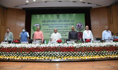 वित्त वर्ष 2022-23 के लिए खाद्यान्न का राष्ट्रीय लक्ष्य 3280 लाख टन निर्धारित, दलहन का 295.5 तथा तिलहन का 413.4 लाख टन का लक्ष्य
