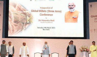 छोटे किसानों की समृद्धि व समग्र विकास का माध्यम बन रहा मोटा अनाजः प्रधानमंत्री