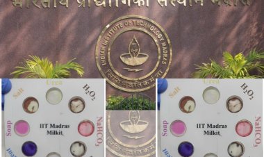 दूध में मिलावट की 30 सेकंड में होगी जांच, आईआईटी मद्रास ने बनाया सस्ता डिवाइस