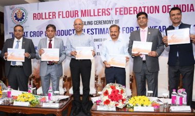 गेहूं खरीद 7 लाख टन पर पहुंची, फ्लोर मिलर्स फेडरेशन ने 10.28 करोड़ टन उत्पादन रहने का जताया अनुमान