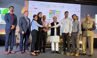 बायोप्राइम एग्रीसॉल्यूशंस को मिला सर्वश्रेष्ठ बायोएजी स्टार्टअप अवार्ड