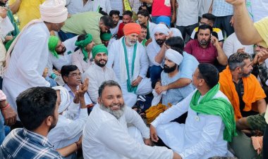 किसानों का प्रदर्शनः कुरुक्षेत्र के पिपली में जम्मू-दिल्ली नेशनल हाईवे किया बंद, मांगें माने जाने तक जाम लगाने का टिकैत का ऐलान