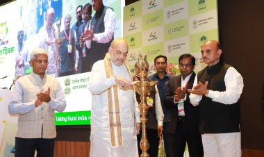 कृषि और ग्रामीण विकास के वित्त पोषण के लिए 25 साल का लक्ष्य तय करे नाबार्ड: अमित शाह