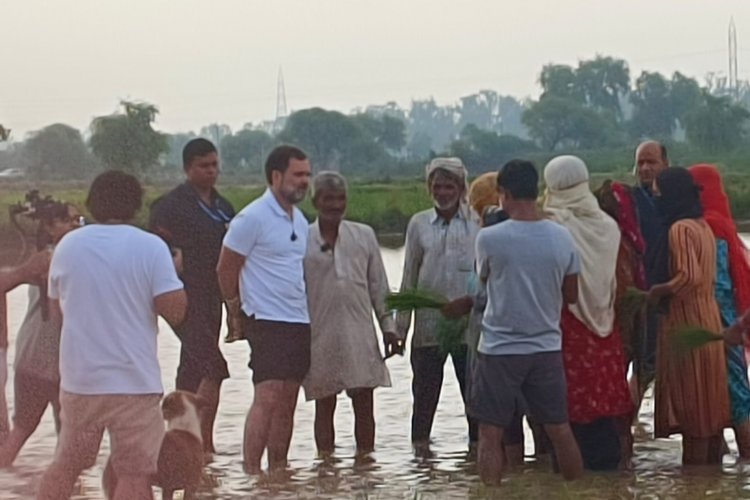 किसानों की समस्याओं से हुए रूबरू
