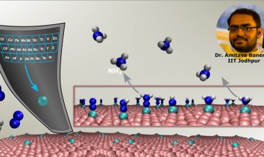 ग्रीन अमोनिया बनाने में कार्बन उत्सर्जन में होगी कमी, आईआईटी जोधपुर ने संश्लेषण के लिए डिजाइन किया उत्प्रेरक