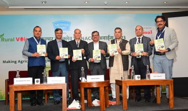 रूरल वॉयस एग्रीकल्चर कान्क्लेव में “कृषि वैज्ञानिका” काव्य पुस्तिका का विमोचन