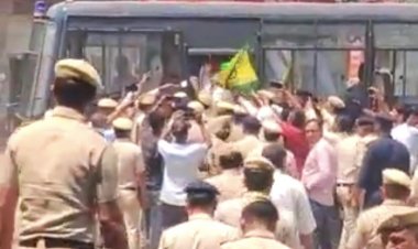 हरियाणा में भाजपा और जेजेपी नेताओं के खिलाफ किसानों के विरोध-प्रदर्शन