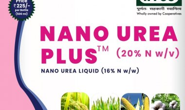 इफको का नैनो यूरिया प्लस तीन साल के लिए अधिसूचित, इसमें 20 फीसदी नाइट्रोजन