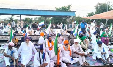 किसानों का रेल रोको धरना स्थगित, अब करेंगे भाजपा नेताओं का घेराव