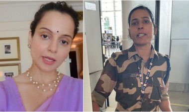 कंगना रनौत को थप्पड़ मारने का आरोप, किसानों पर दिए बयान से नाराज थी CISF जवान