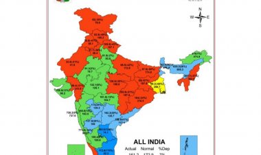 1901 के बाद सबसे गर्म जून और 33% कम बारिश ने बढ़ाई खरीफ फसलों की चुनौती