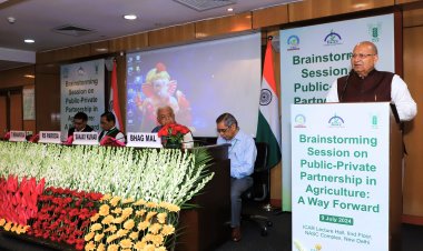 भारत में टिकाऊ कृषि-खाद्य प्रणाली के लिए सार्वजनिक-निजी भागीदारी पर जोर