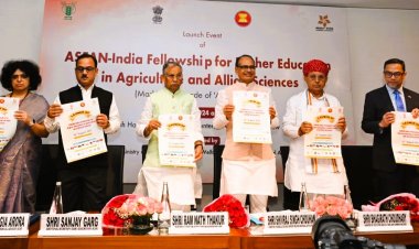 कृषि मंत्री शिवराज सिंह चौहान ने लांच की आसियान-भारत फेलोशिप, 50 छात्रों को मिलेगा मौका