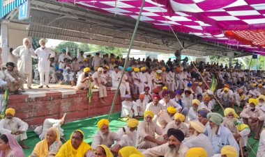 हरियाणा-पंजाब में धान खरीद का मुद्दा गरमाया, किसानों ने किया चक्का जाम