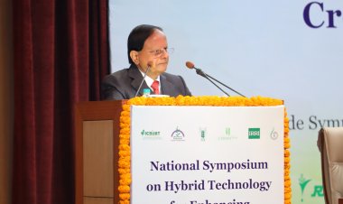 समावेशी विकास और किसानों की आय बढ़ाने में हाइब्रिड तकनीक महत्वपूर्ण: पीके मिश्रा