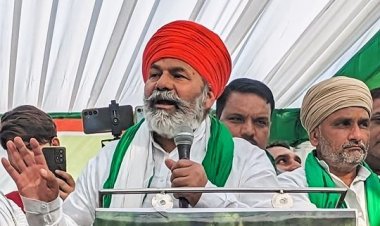 किसान आंदोलन बंद हो गये, इसलिए घोषित नहीं हुआ गन्ने का भाव: राकेश टिकैत