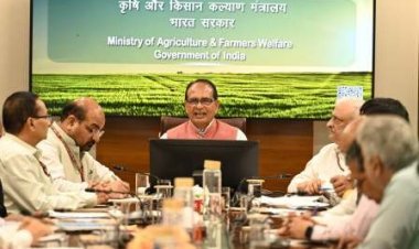 शिवराज सिंह चौहान ने राज्यों के कृषि मंत्रियों से की विकसित कृषि संकल्प अभियान पर  चर्चा