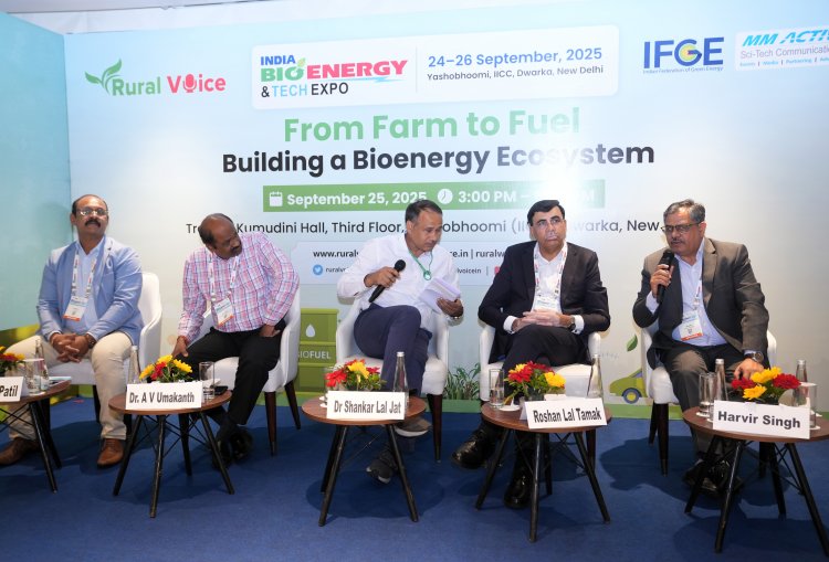 IBET 2025: खेत-से-ईंधन तक संगोष्ठी में किसान केंद्रित जैव ऊर्जा इकोसिस्टम का आह्वान