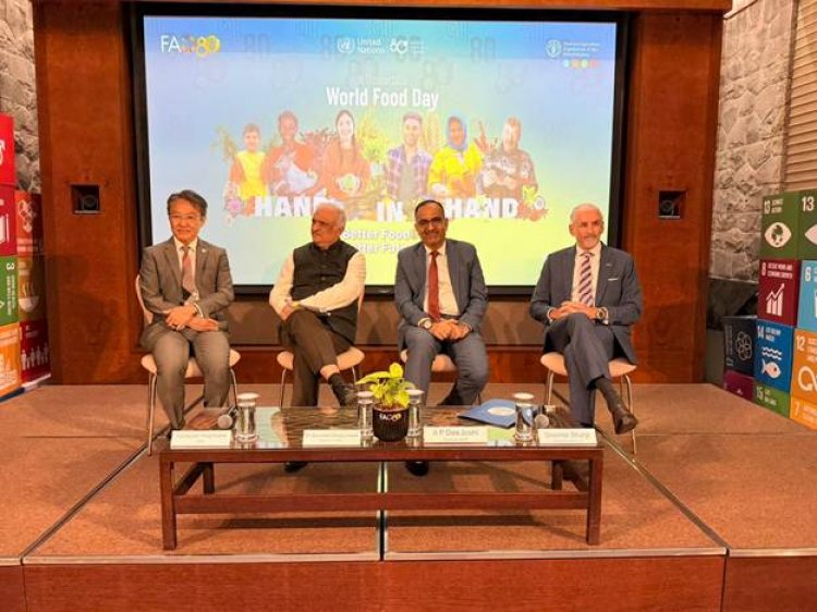 World Food Day: कृषि सचिव ने पोषण के प्रति संवेदनशील कृषि का आह्वान किया