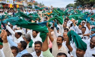 कर्नाटक में गन्ना किसानों का आंदोलन: चीनी मिलें ठप, हाईवे जाम, 3,500 रुपये प्रति टन दाम की मांग