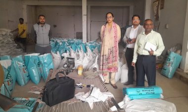 बिजनौर में नकली खाद का बड़ा भंडाफोड़, 450 कट्टे जब्त, नामी कंपनियों की पैकिंग में भरी जा रही थी फर्जी खाद