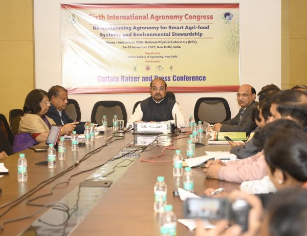 IAC 2025: छठा अंतर्राष्ट्रीय एग्रोनॉमी कांग्रेस 24 से 26 नवंबर तक नई दिल्ली में
