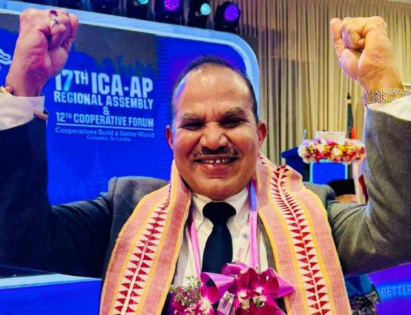 कृभको के उपाध्यक्ष डॉ. चंद्रपाल सिंह यादव सर्वसम्मति से ICA-AP के दूसरी बार अध्यक्ष चुने गये