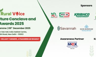 रूरल वॉयस एग्रीकल्चर कॉन्क्लेव एंड अवॉर्ड्स 2025 का आयोजन मंगलवार को, नितिन गडकरी होंगे मुख्य अतिथि