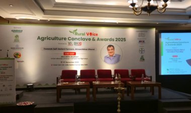 रूरल वॉयस एग्रीकल्चर कॉन्क्लेव एंड अवॉर्ड्स 2025 का आयोजन आज, थोड़ी ही देर में शुरू होगा कार्यक्रम