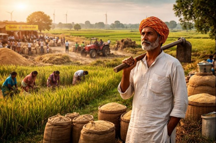 2025 में कृषि: महंगाई पर काबू, रिकॉर्ड उत्पादन लेकिन किसानों की आय पर संकट