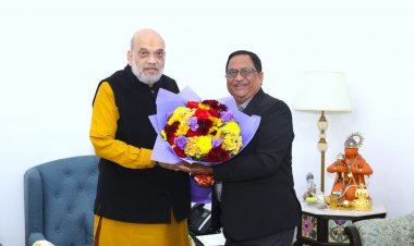 अमित शाह से मिले IFFCO एमडी किरीट पटेल, नैनो उर्वरकों के वैश्विक विस्तार और कोऑपरेटिव विजन पर हुई चर्चा