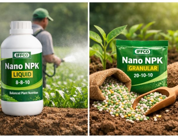 इफको के नैनो एनपीके को एफसीओ के तहत मंजूरी, फर्टिलाइजर इनोवेशन में अहम कदम