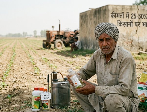 किसानों पर ईरान युद्ध का असर, कीटनाशक होंगे महंगे, अप्रैल से 25 से 30 फीसदी तक दाम बढ़ने के आसार