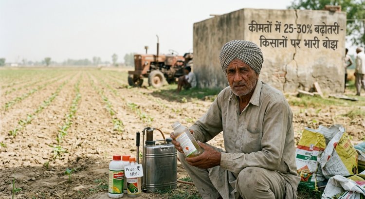 किसानों पर ईरान युद्ध का असर, कीटनाशक होंगे महंगे, अप्रैल से 25 से 30 फीसदी तक दाम बढ़ने के आसार