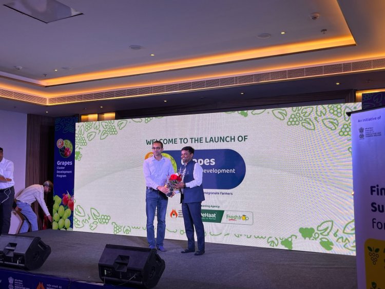 देहात ने नासिक में एनएचबी के साथ शुरू किया अंगूर क्लस्टर विकास कार्यक्रम
