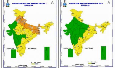 उत्तर भारत में आज रात और कल बारिश-ओलावृष्टि का अलर्ट, फिर सामान्य रहेगा मौसम