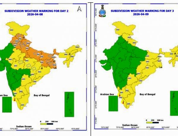 उत्तर भारत में आज रात और कल बारिश-ओलावृष्टि का अलर्ट, फिर सामान्य रहेगा मौसम