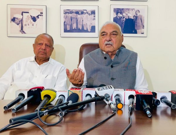 भाखड़ा ब्यास मैनेजमेंट बोर्ड पर केंद्र का नया नोटिफिकेशन हरियाणा के हितों के खिलाफ: भूपेंद्र सिंह हुड्डा