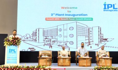आईपीएल बायोलॉजिकल्स ने वडोदरा में शुरू किया जैव उत्पाद संयंत्र, रासायनिक उर्वरकों का विकल्प देने पर जोर