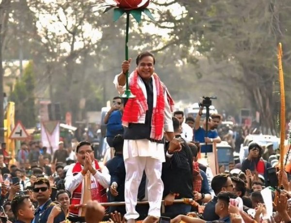 असम में भाजपा की वापसी तय, राज्य की 126 सीटों में से 81 पर पार्टी आगे