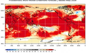 WMO ने जून-अगस्त 2026 में अल नीनो की 80% आशंका जताई, चरम मौसम घटनाएं तेज होंगी