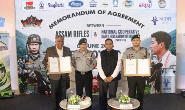 NCDFI और असम राइफल्स के बीच समझौता, पूर्वोत्तर में डेयरी किसानों को मिलेगा बाजार