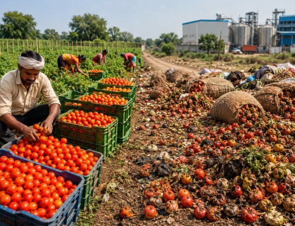 हार्वेस्टिंग के बाद नुकसान और प्रसंस्करण सुविधाओं तक सीमित पहुंच भारतीय कृषि अर्थव्यवस्था के विकास में बाधक
